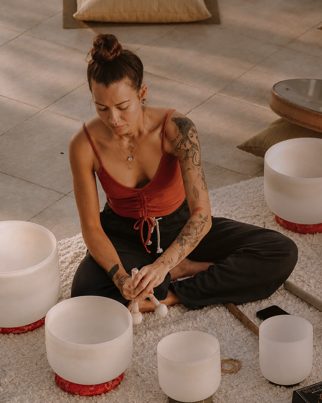 4:30pm Kirtan + Cacao + Soundbath | Wellness Day